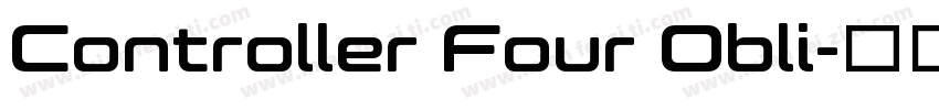 Controller Four Obli字体转换